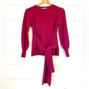 Nannette Vibrant red Knit sweater. Size small.
